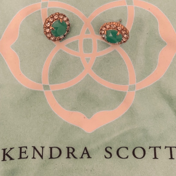 Cute earrings with FREE Kendra Scott jewelry bag - Picture 2 of 2